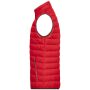 Men's Down Vest red/silver S