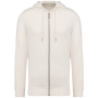 Heren sweatvest met capuchon en rits Ivory 3XL