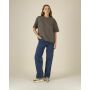 Asher - Boxy uniseks T-shirt van stevige stof - 3XL