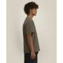 Reeser - Heavy gerecycled katoen blend T-overhemd met een modern look - Mosstone (3XL)