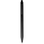 Chartik monochromatische balpen van gerecycled papier met matte afwerking (zwarte inkt) - Zwart