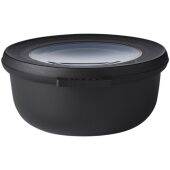 Mepal Cirqula 350 ml kom met meerdere vakken - Zwart