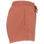 Ecologisch damesshort French Terry  washed pomelo XXL