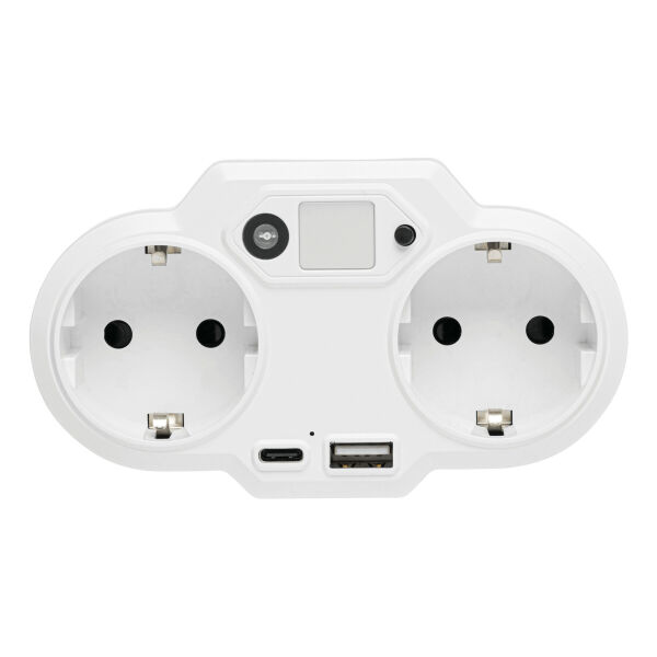 USB-adapterstekker voeding met nachtlampje ENDLESS POWER NIGHT