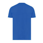 Iqoniq Bryce gerecycled katoen t-shirt, royal blue (M)