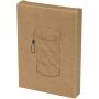 Celestia opvouwbare en dimbare tafellamp van gerecycled plastic - Wit Celestia opvouwbare en dimbare tafellamp van gerecycled plastic - Wit
