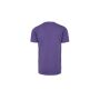 ROUND NECK T-SHIRT, ULTRA VIOLET, 3XL, BUILD YOUR BRAND