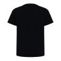 Iqoniq Koli kids lichtgewicht gerecycled katoen t-shirt, zwart (13-14 y)