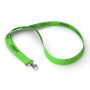 Polyester lanyard met reflecterende draden