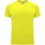 Bahrain sportshirt met korte mouwen voor kinderen - Fluor Yellow - 12