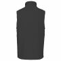 Bodywarmer van microfleece heren dark grey XXL