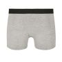 MEN BOXER SHORTS 2-PACK, HEATHER GREY, XL, BUILD YOUR BRAND