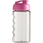 H2O Active® Bop 500 ml sportfles met flipcapdeksel - Transparent/Roze