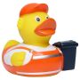 Squeaky duck garbage man - multicoloured