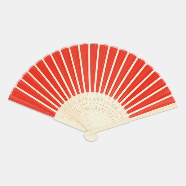 BAMBOO COOL - Opvouwbare waaier rood BAMBOO COOL - Opvouwbare waaier rood