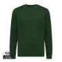 IQONIQ Etosha lichtgewicht gerecycled katoen sweater, forest green (M)