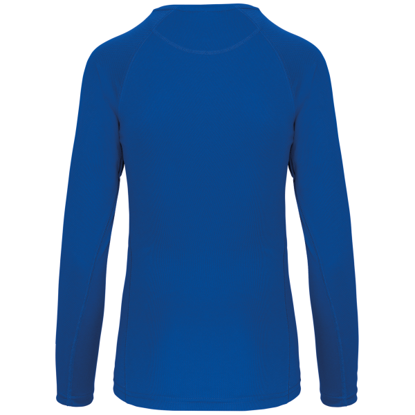 Ladies' long-sleeved sports T-shirt Sporty Royal Blue M Ladies' long-sleeved sports T-shirt Sporty Royal Blue M