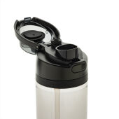 Omni sip RCS RPET water fles 800ML, zwart