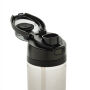 Omni sip RCS RPET water fles 800ML, zwart