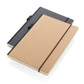 A5 deluxe kraft hardcover notitieboek, zwart