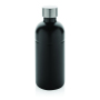 Soda RCS certified re-steel carbonated drinking bottle, black