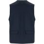 Venera 200 g/m2 werkvest met V-hals en meerdere zakken - Marineblauw - L