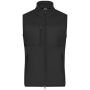 Men's Fleece Vest black/black 3XL