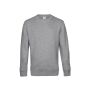B&C KING Crew Neck, Heather Grey, 4XL
