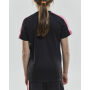 *Progress contrast jersey jr black/pop 122/128