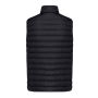 Iqoniq Meru heren gerecycled polyester bodywarmer, zwart (XL)