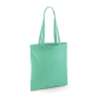 Shopper met lange hengsels Mint Green One Size Shopper met lange hengsels Mint Green One Size
