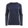 Rush LS Tee M Navy XS