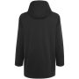 Unisex parka met gewatteerde kraag - Zwart - XXL Unisex parka met gewatteerde kraag - Zwart - XXL