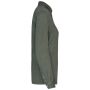 Ecologisch verwassen damesoverhemd washed pale khaki XS
