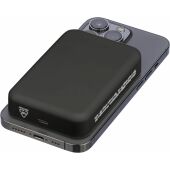 Gerecyclede draadloze oplader powerbank Meno zwart