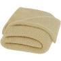 Suzy 150 x 120 cm GRS polyester knitted blanket - Beige