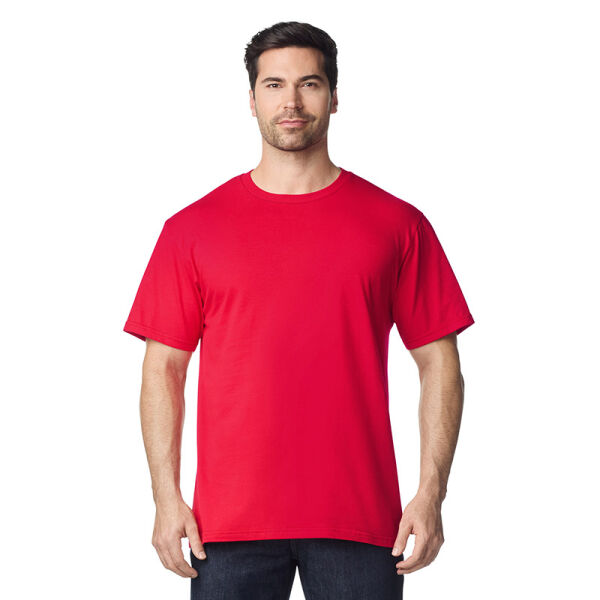 Gildan T-shirt SoftStyle Midweight Enzyme No Label unisex 40 Red-XS Gildan T-shirt SoftStyle Midweight Enzyme No Label unisex 40 Red-XS