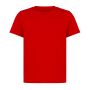 Iqoniq Koli kids lichtgewicht gerecycled katoen t-shirt, rood (13-14 y)