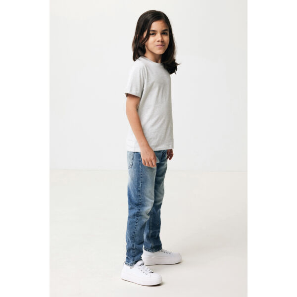 IQONIQ Koli kids lichtgewicht gerecycled katoen t-shirt, light heather grey (1112) IQONIQ Koli kids lichtgewicht gerecycled katoen t-shirt, light heather grey (1112)