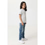 IQONIQ Koli kids lichtgewicht gerecycled katoen t-shirt, light heather grey (1112)