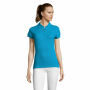PASSION - PASSION dames polo 170g - L - Aqua PASSION - PASSION dames polo 170g - L - Aqua