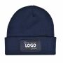 Gebreide muts met label 100% rPET - Navy