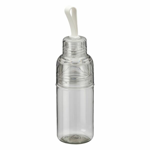 Transparante drinkfles met draaglus Transparante drinkfles met draaglus