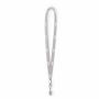 Polyester tubulaire keycord met metalen klem