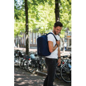 Bobby Soft, anti-diefstal rugzak, donkerblauw, zwart