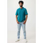 IQONIQ Yosemite gerecycled katoen pique polo, verdigris (L)