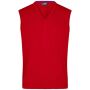 Men's V-Neck Pullunder red S