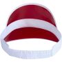 Bright pet met doorzichtig vizier - Rood