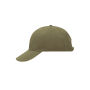 6 Panel Sandwich Cap olive/beige one size