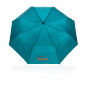 21" Impact AWARE™ 190T mini auto open paraplu, verdigris